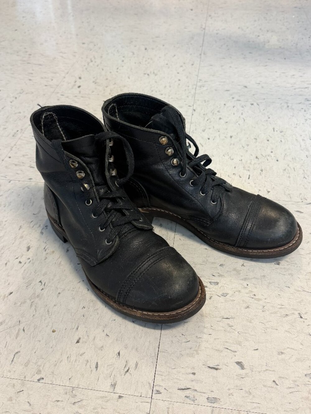 Women Red Wing Iron Ranger Boots Black